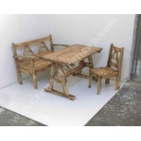 sr0068 Lokanta ve Cafe Ahşap Sedir Takımları